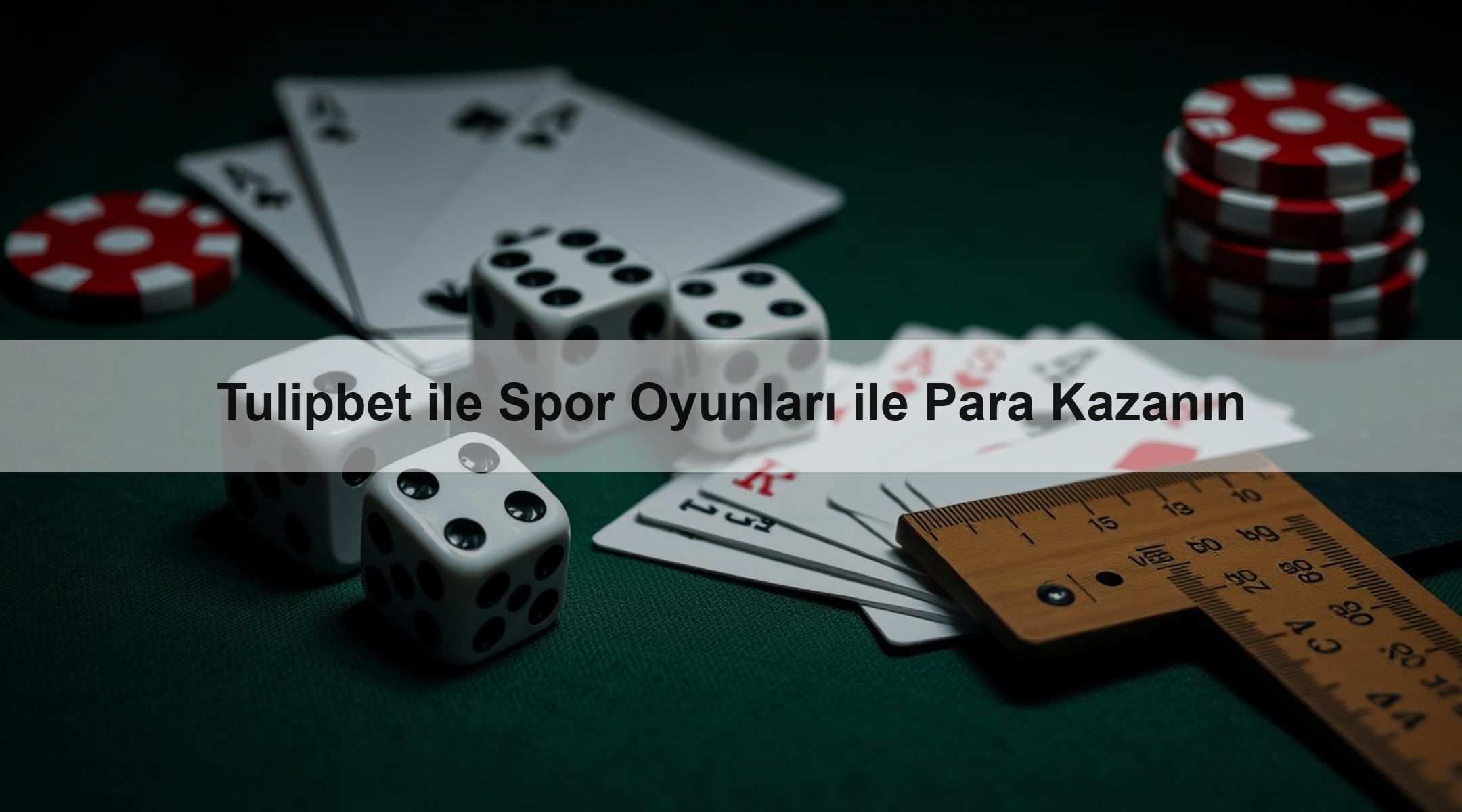 Tulipbet ile Spor Oyunları ile Para Kazanın