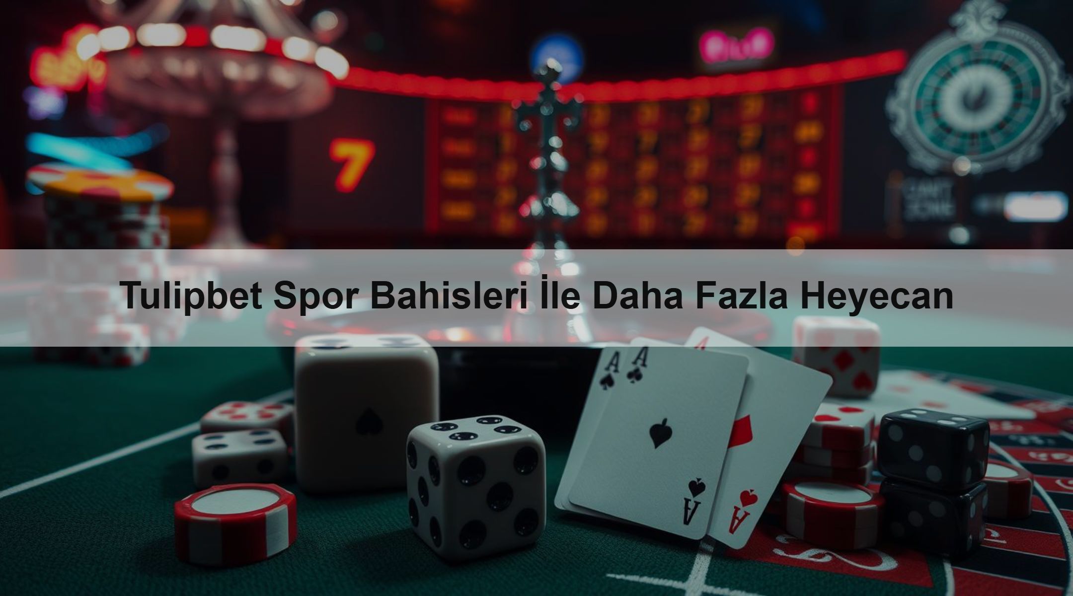 Tulipbet Spor Bahisleri İle Daha Fazla Heyecan